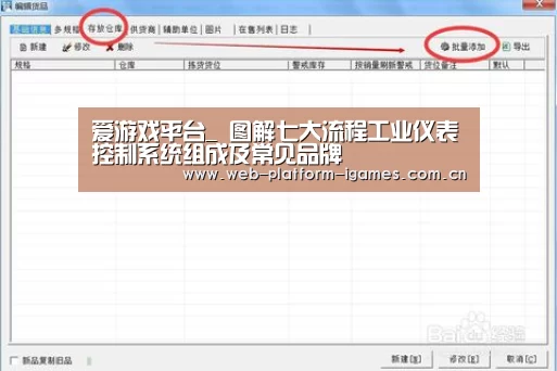 爱游戏平台_
图解七大流程工业仪表控制系统组成及常见品牌